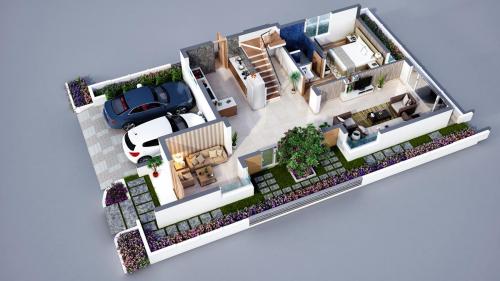 Sancia-East-Villa-GF 3d-Floor-Plan